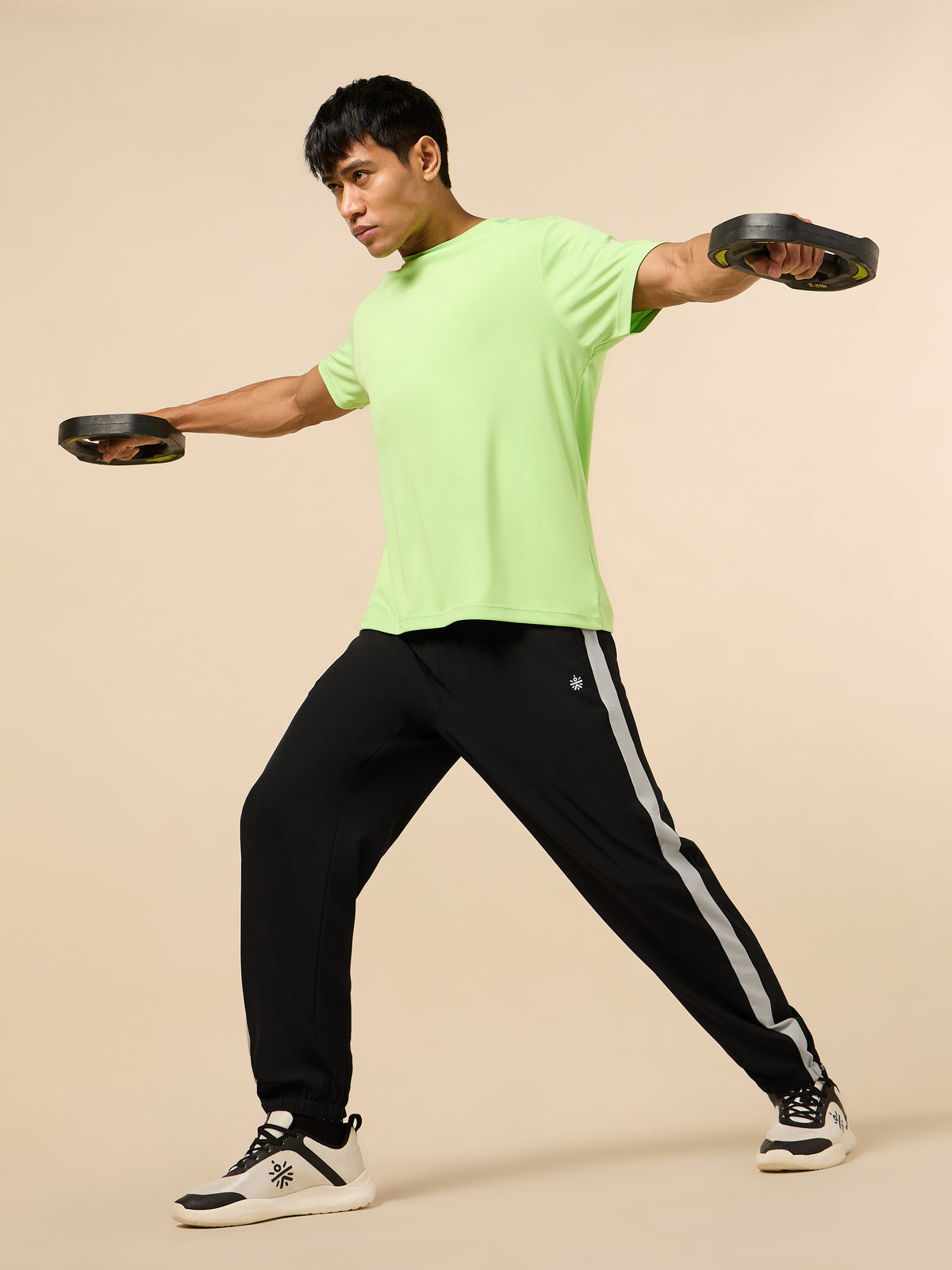 Men's Black Workout Joggers