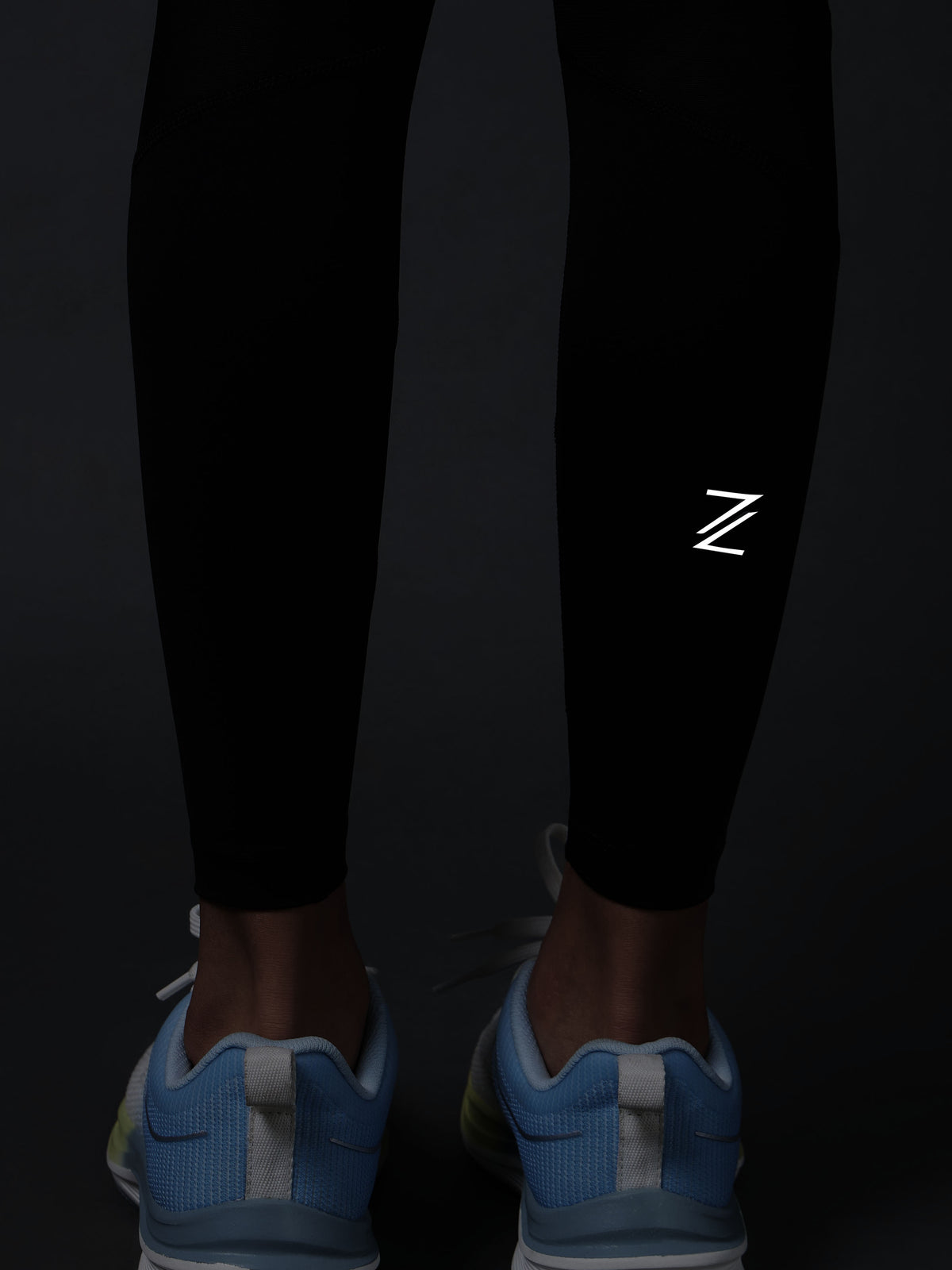 Women's Black Run Forward Tights