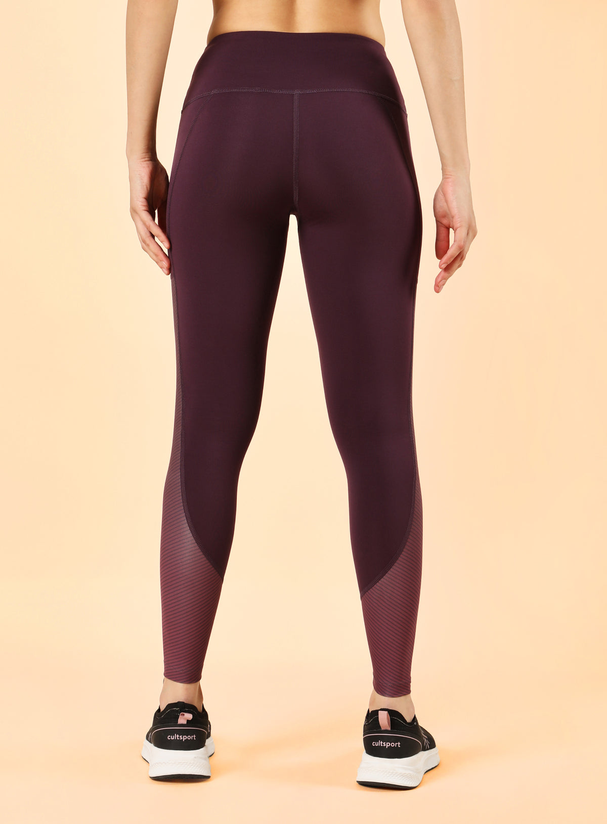 Women's Plum Energy Print Sculpted COMFlex Tights