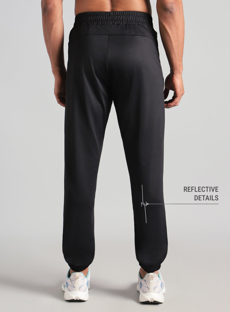 Men's Black Runner's Pro Joggers