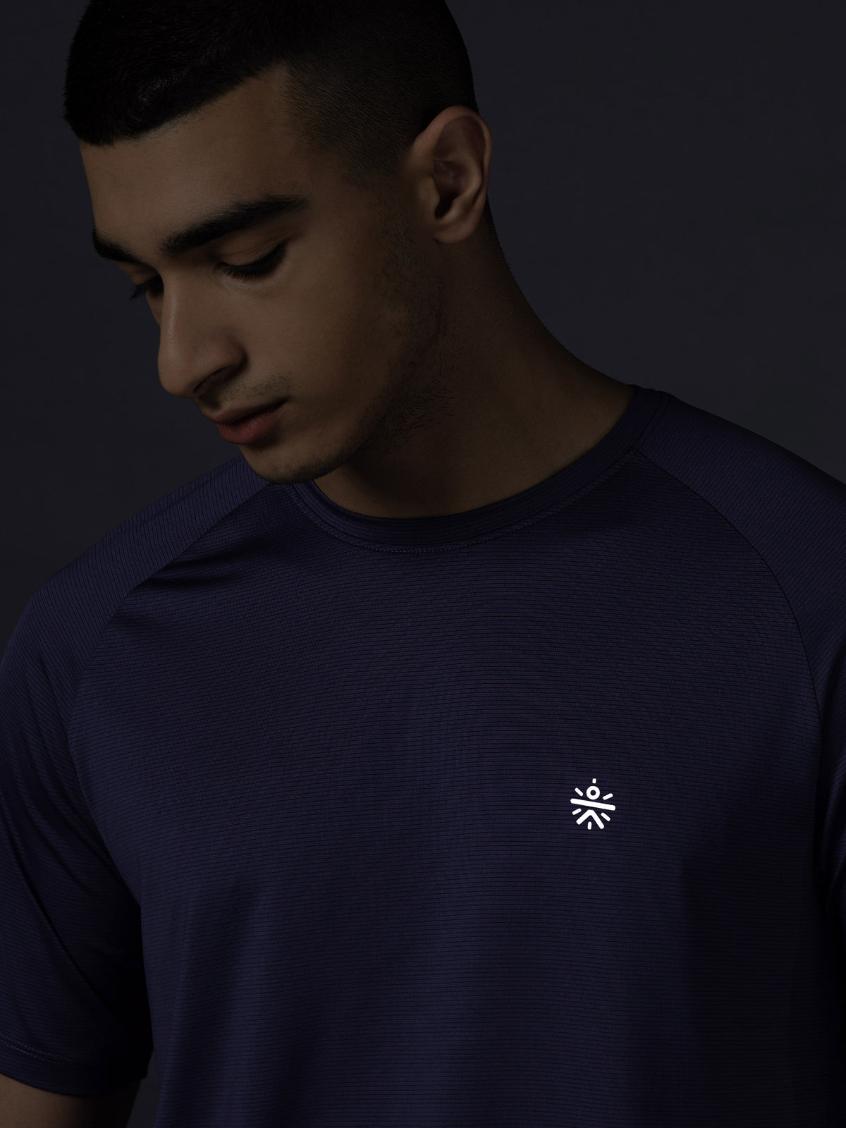 Men's Purple Run Forward T-shirt