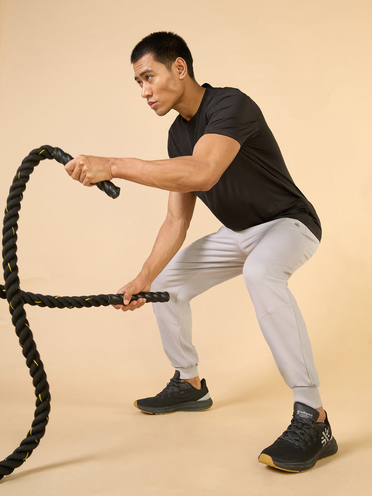 Men's Grey Training All Form Joggers