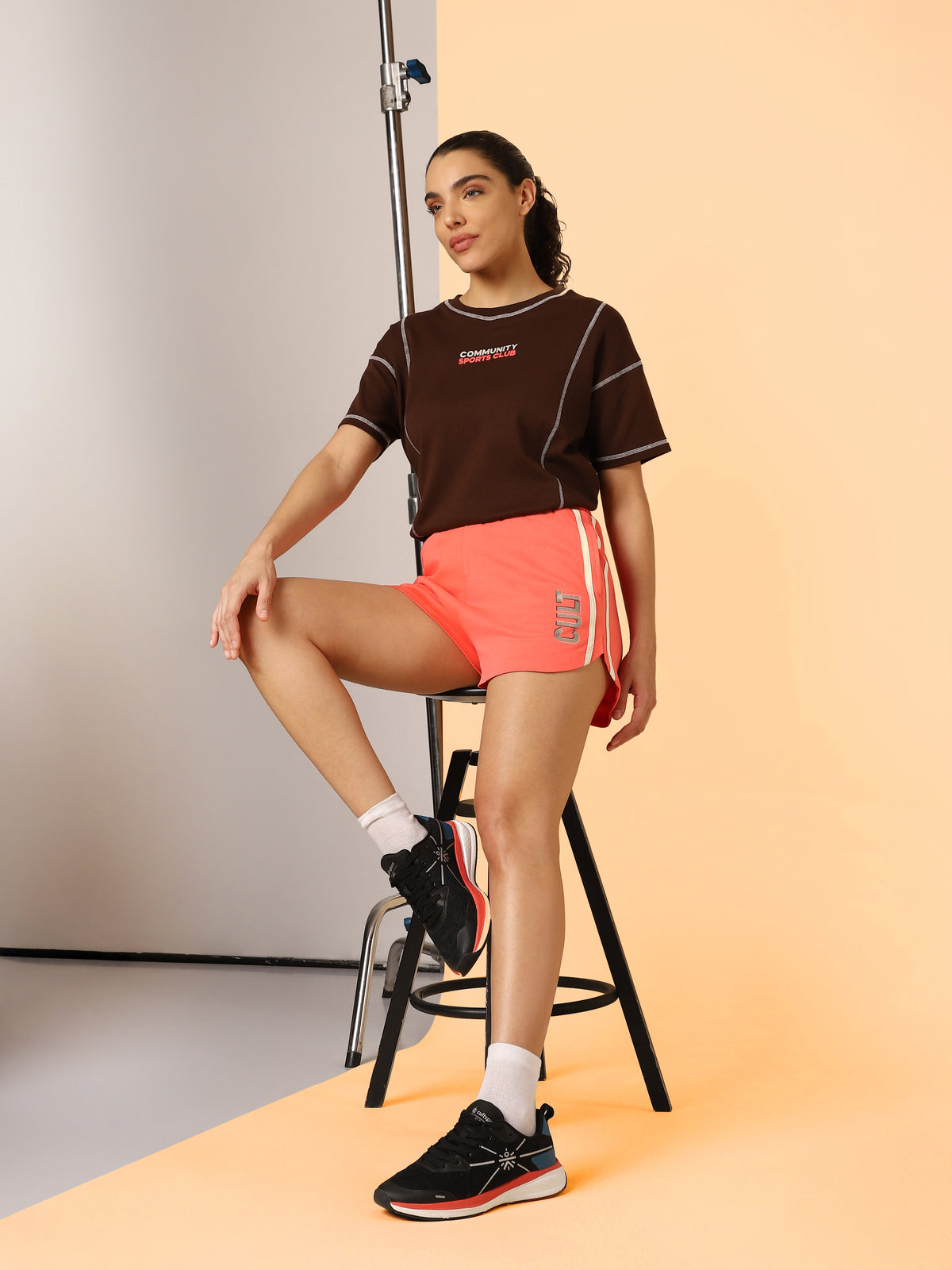 Women's Coral Club Brand Carrier Shorts