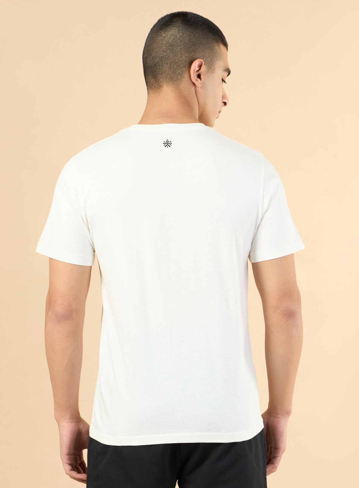 Men's White Sports League T-shirt