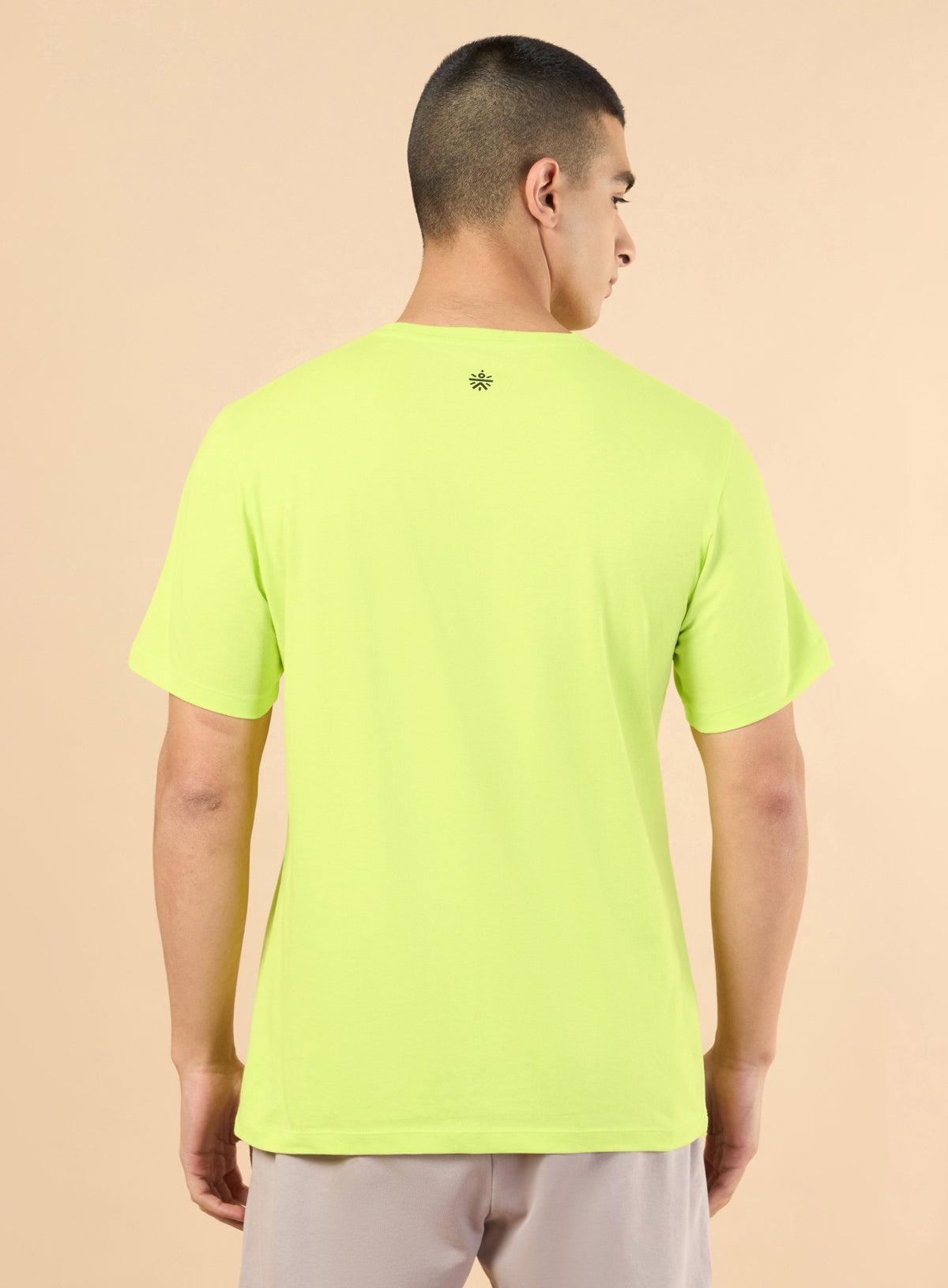 Men's Lime Marathon Graphic T-shirt
