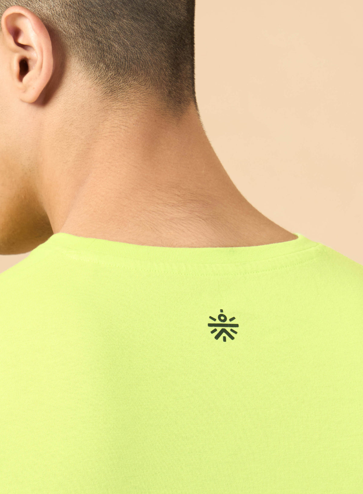 Men's Lime Marathon Graphic T-shirt