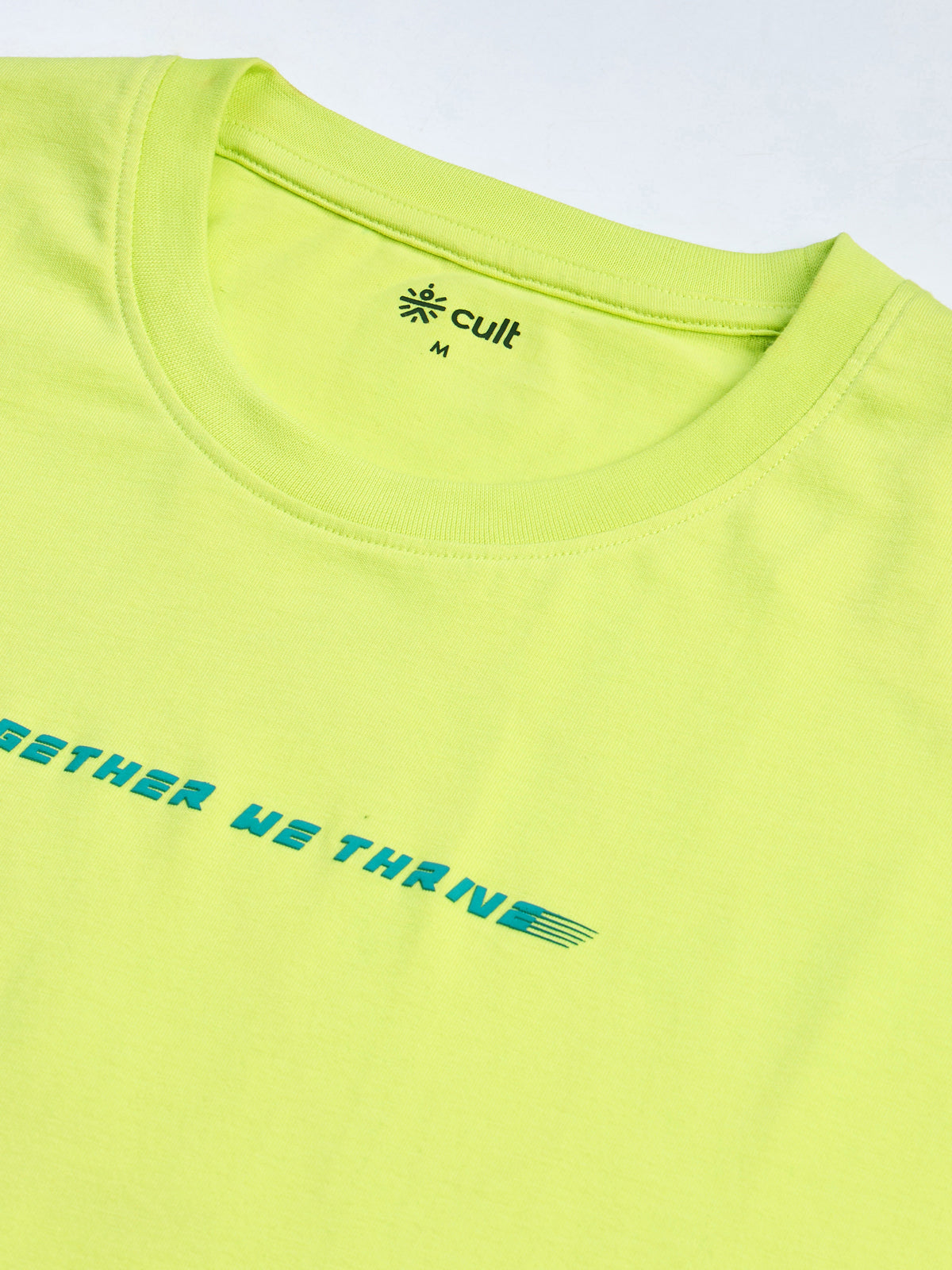 Men's Lime Community Graphic Oversized fit T-shirt