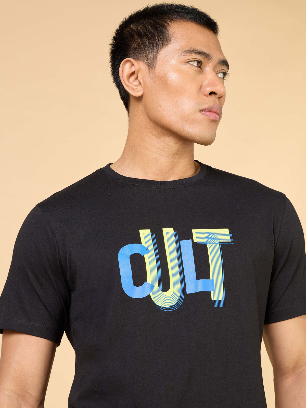 Men's Black Cult Brand Carrier T-shirt