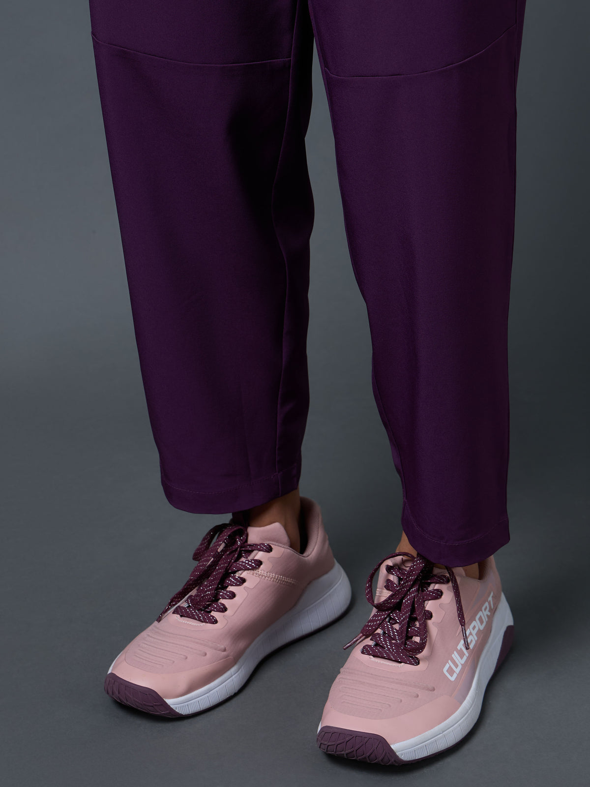 Women's Purple Night Run Trackpants