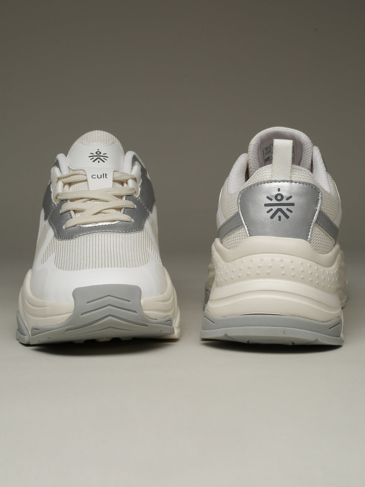cult Women's Venus Sneakers - Off White/Silver