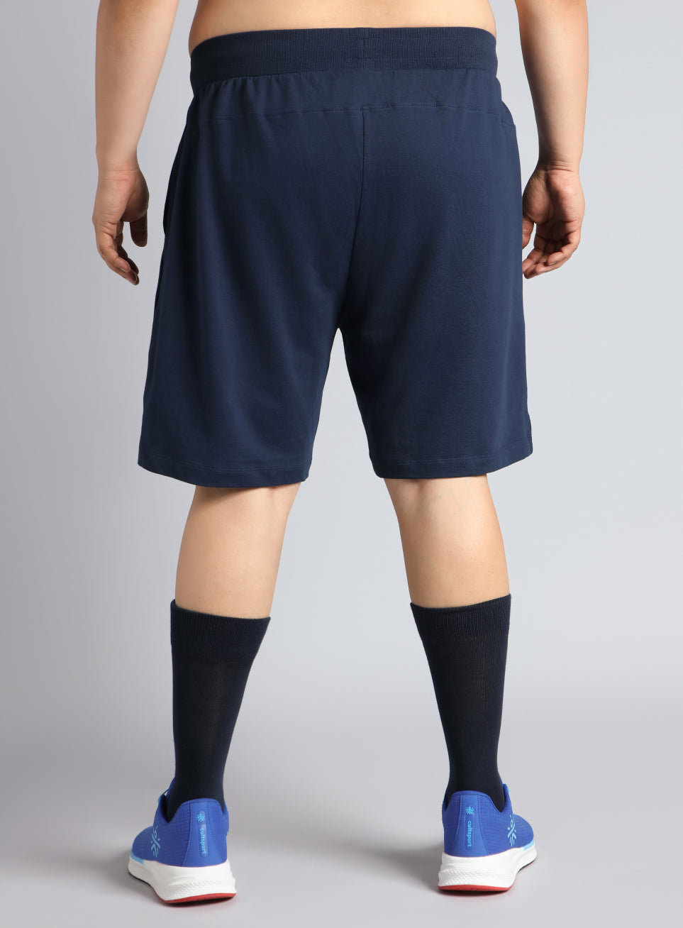 Men's Navy Plus Size Training Essential Shorts