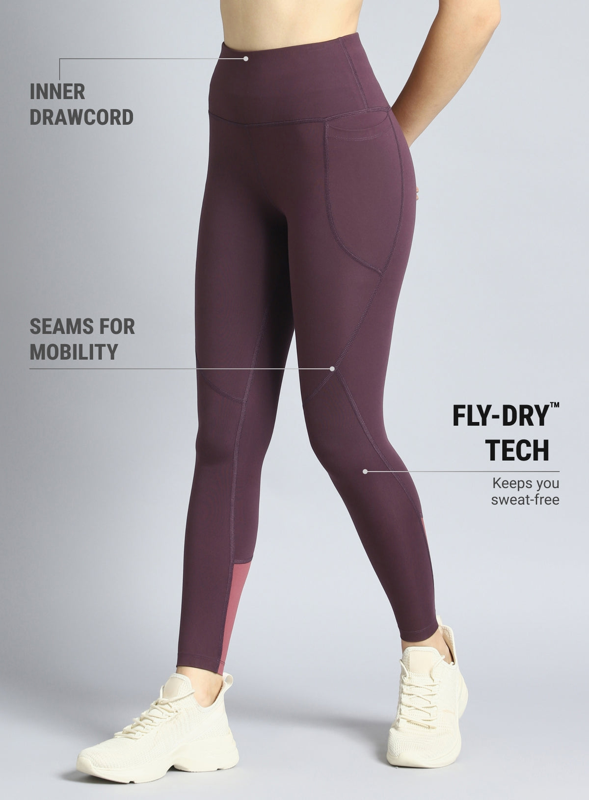 Women's Plum Dance Flow Tights