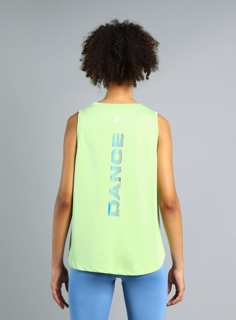 Women's Lime Dance Flow Tank
