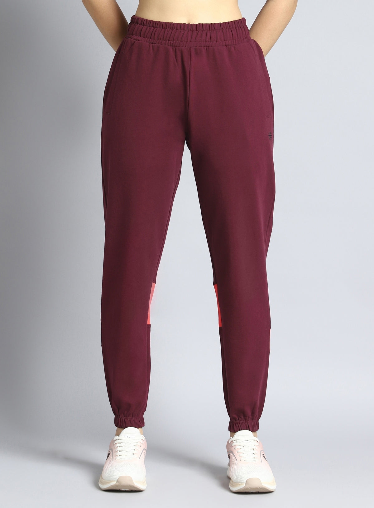 Women's Maroon Move it Joggers