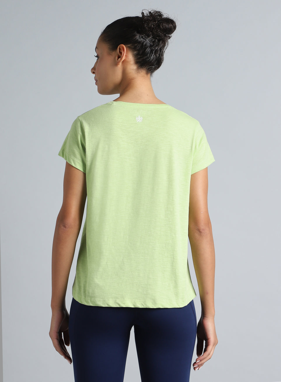Women's Lime Yoga Flow Top