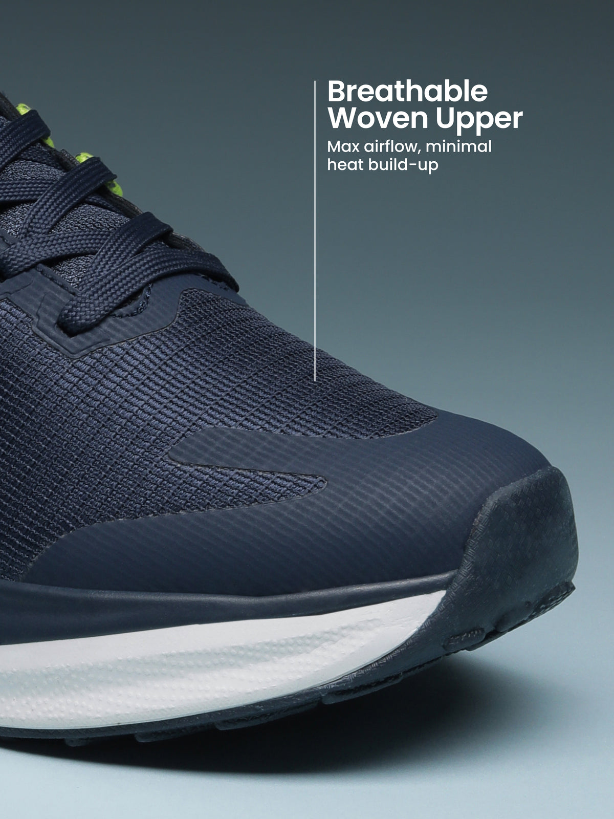 cult Men's Zyro Running Shoes - Navy/P.Green