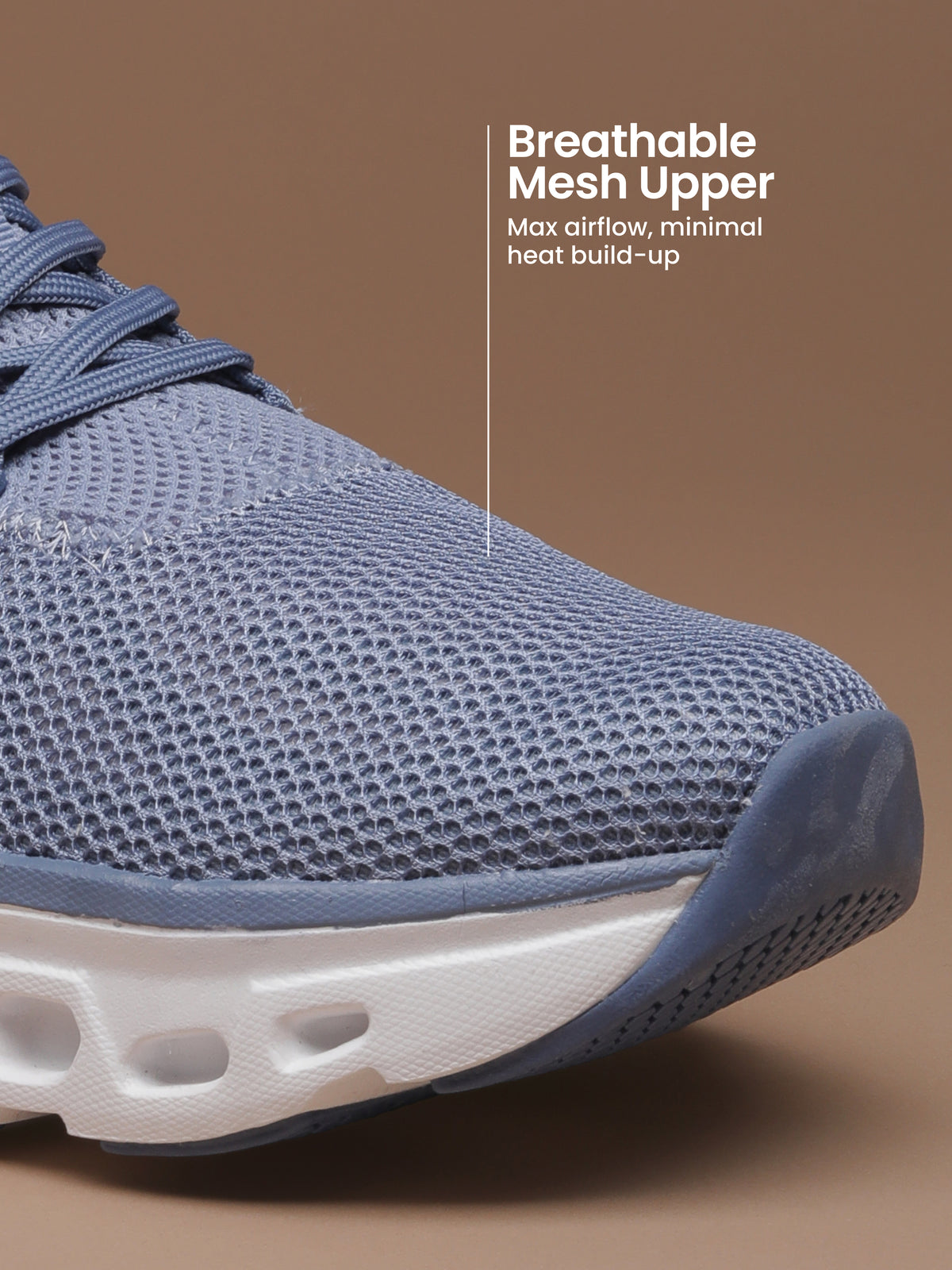 cult Men's Aeromesh Walking Shoes - Blue