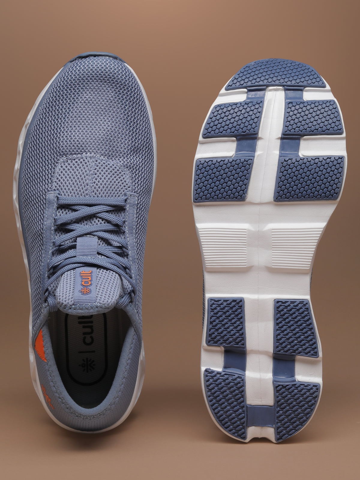 cult Men's Aeromesh Walking Shoes - Blue