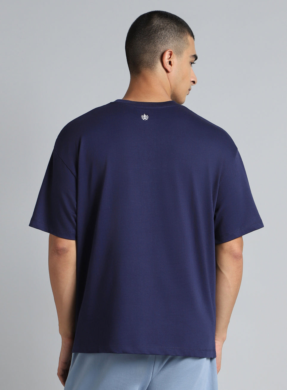 Men's Navy Cult Graphic Relaxed Fit T-shirt