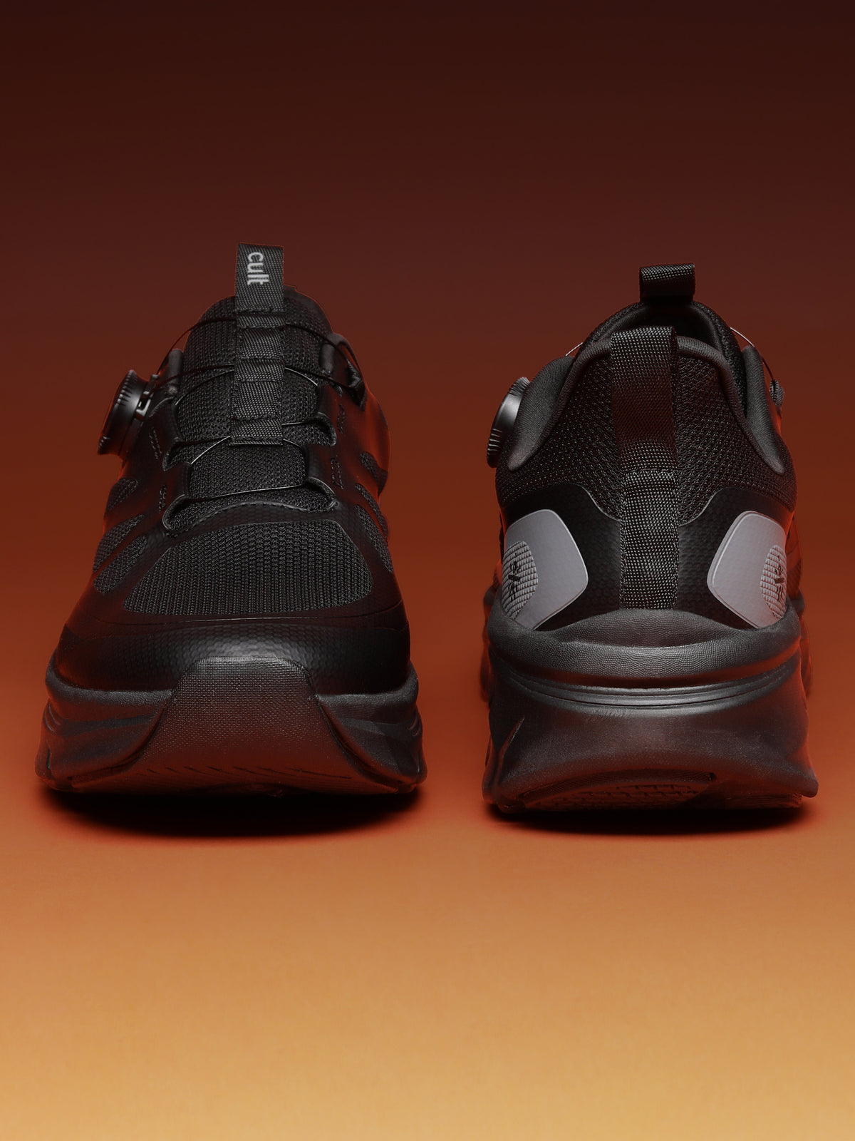 cult Men's AeroSprint Walking Shoes - Black/D.Grey