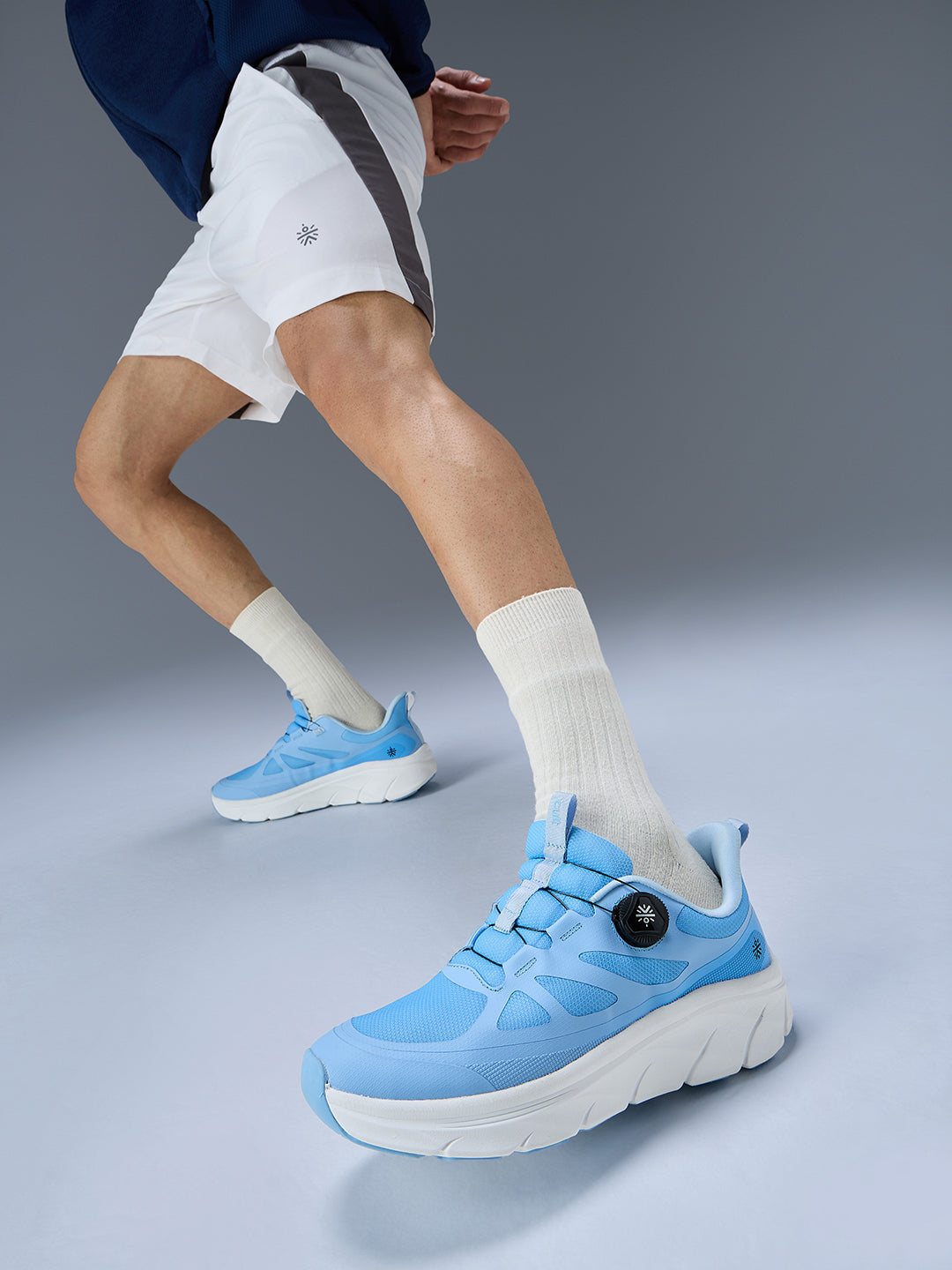 cult Men's AeroSprint Walking Shoes - Ice Blue/Slate