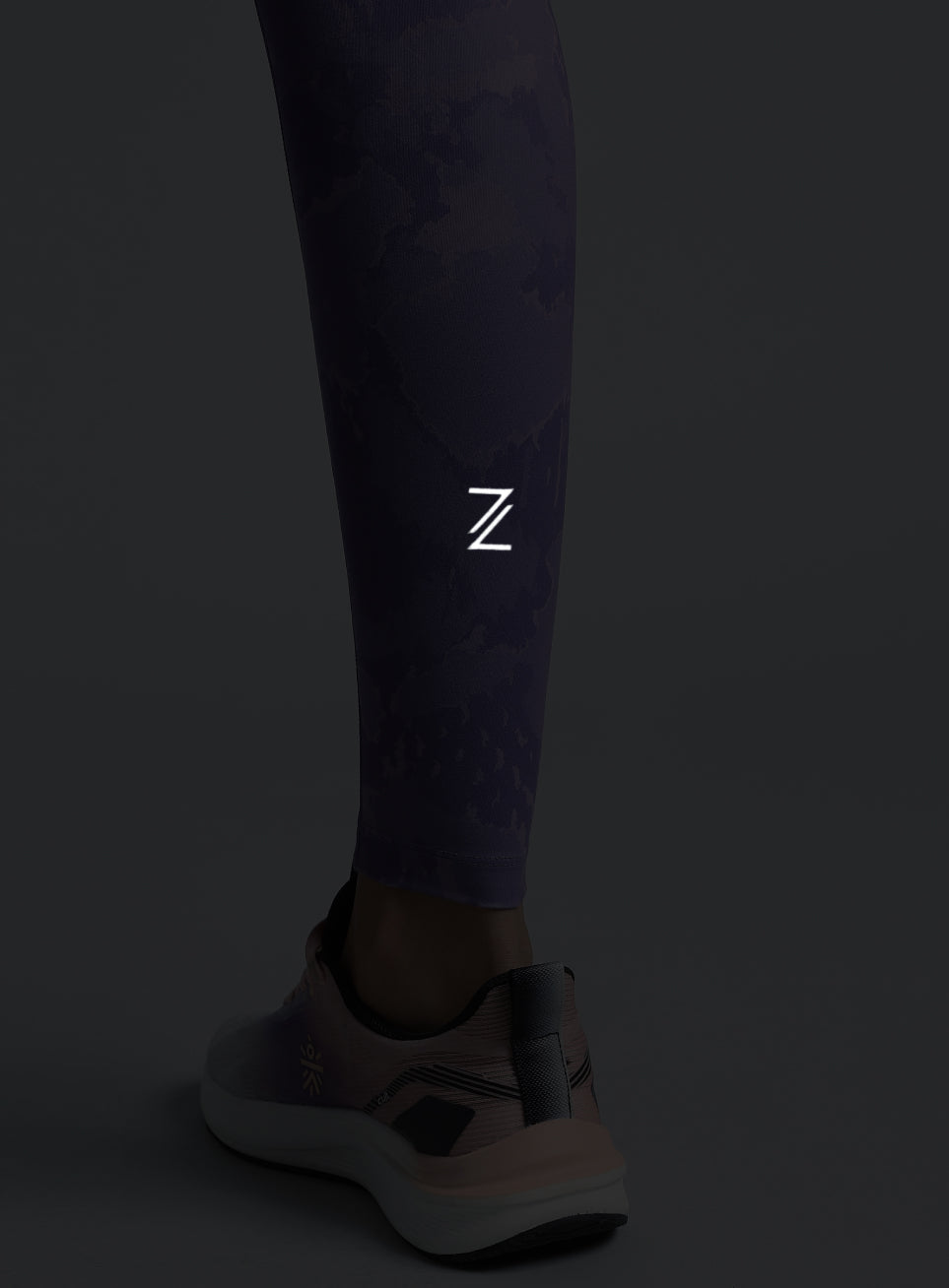 Women's Purple Pacer AOP Comflex Tights