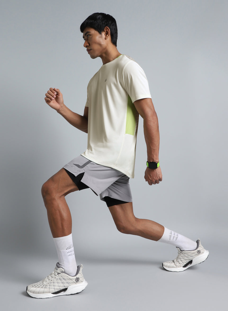 Men's Cult White Pacer T-shirt