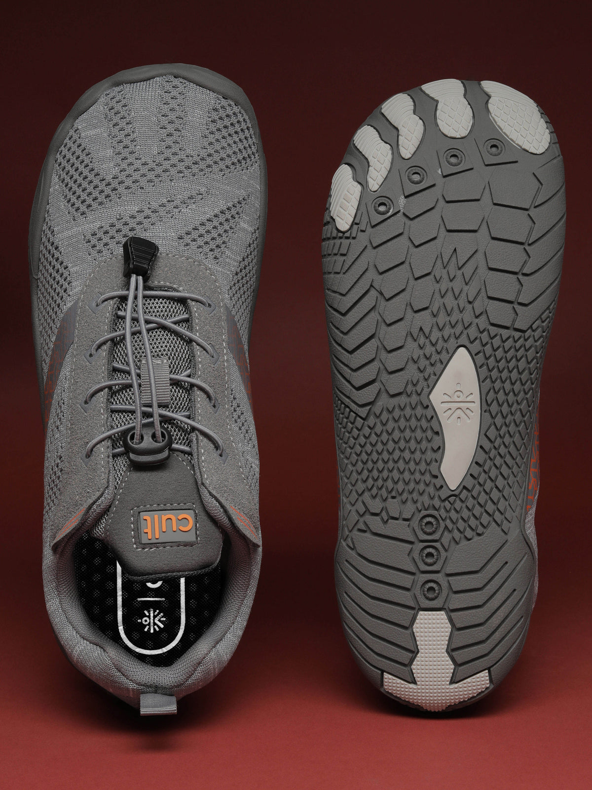cult Men's KnitFit Barefoot Training Shoes - D.Grey