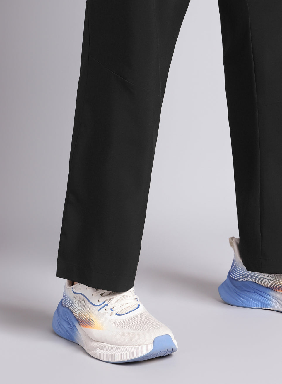 Men's Black Runner's Essential Plus Size Trackpants