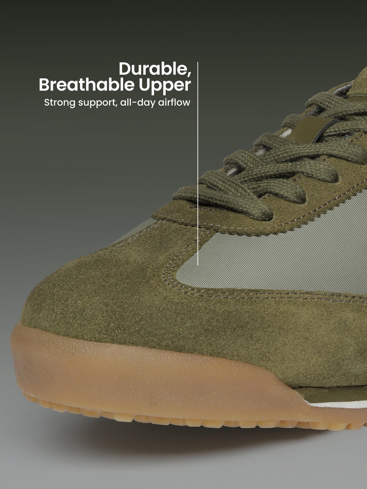cult Men's UrbanEdge Sneakers - Sage Green/White