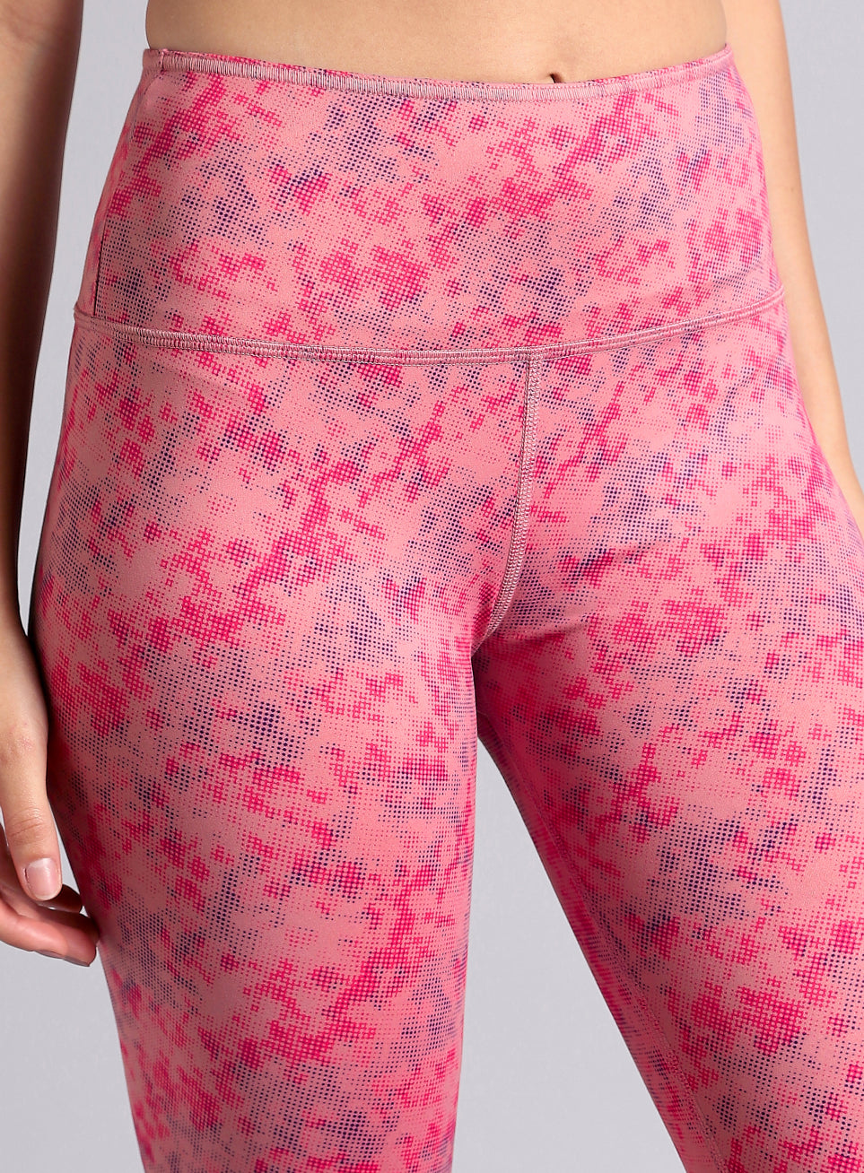 Women's Pink Yoga Reversible COMFlex Tights