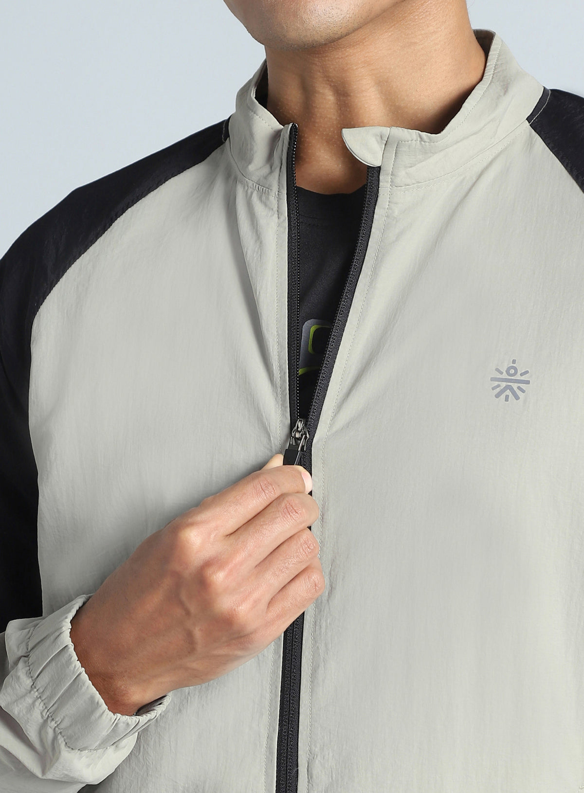 Men's Black Run Forward All Weather Track Suit