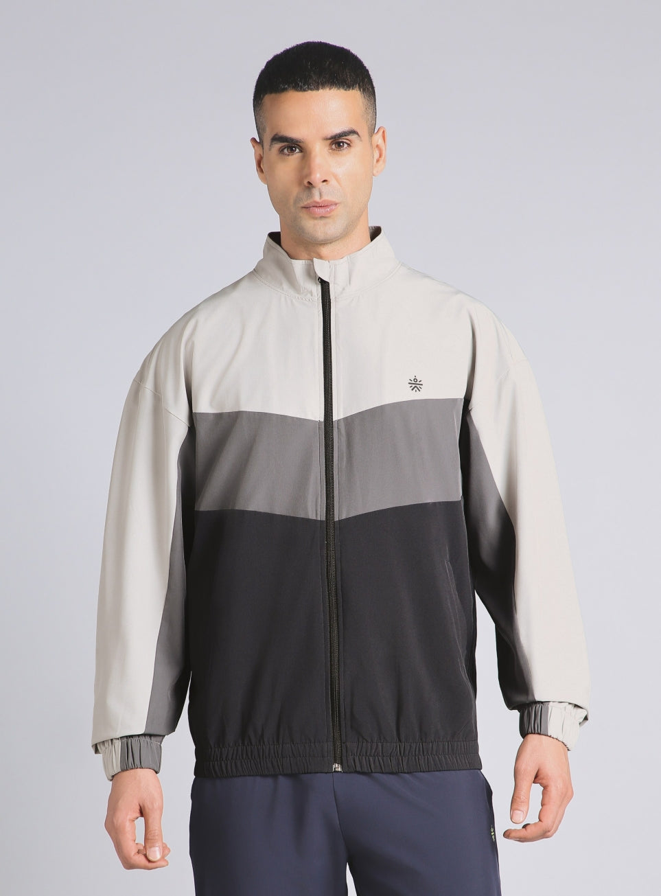Men's Multicolor Training Relaxed Fit Layering Jacket