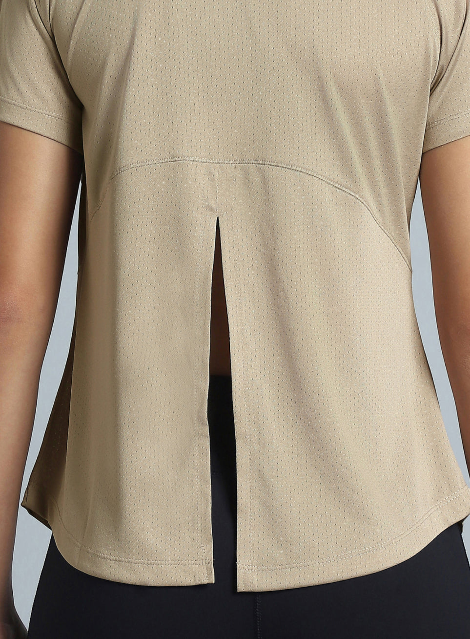 Women's Beige Flow HIIT Top