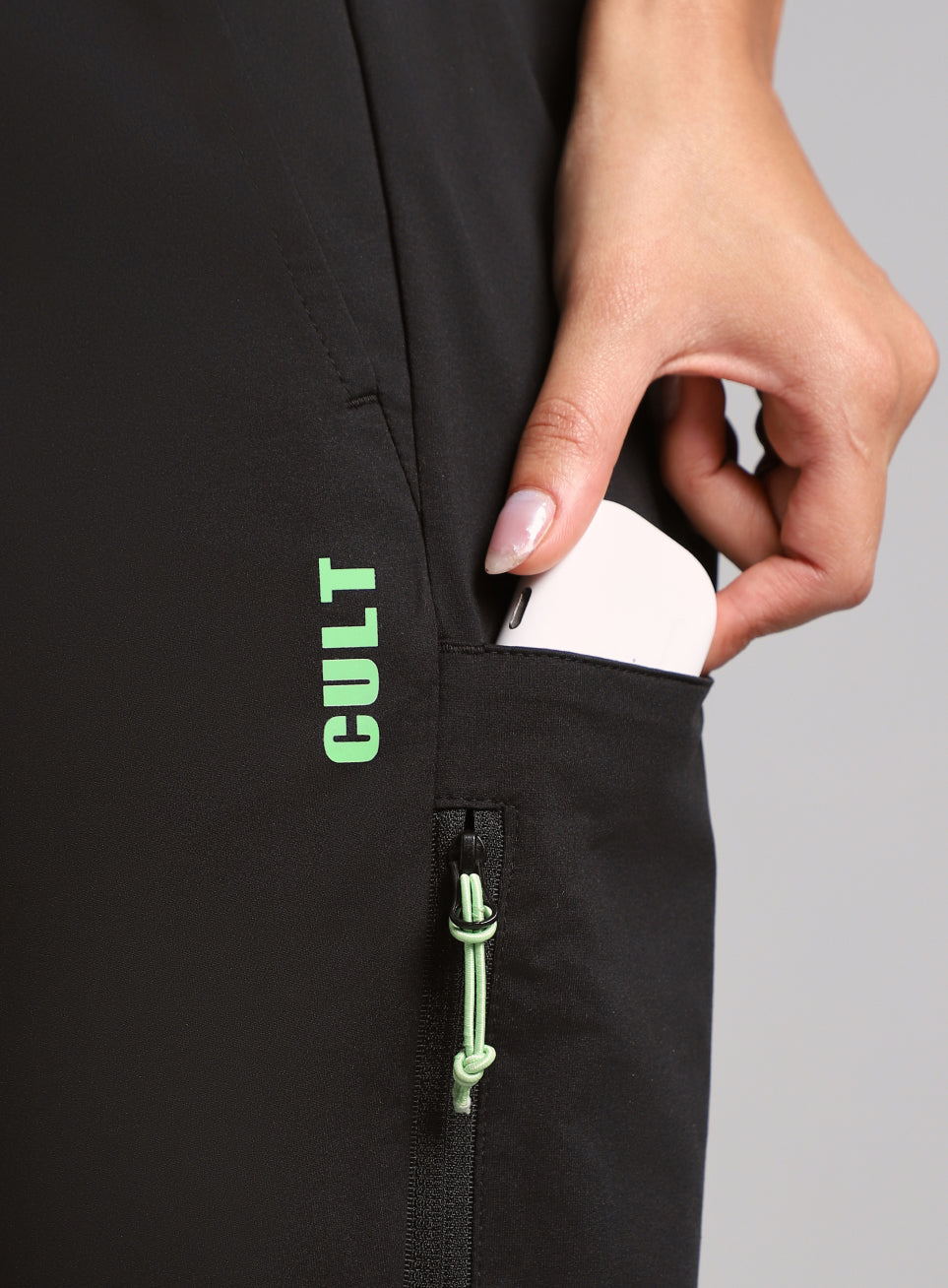 Women's Black Airport Travel Joggers