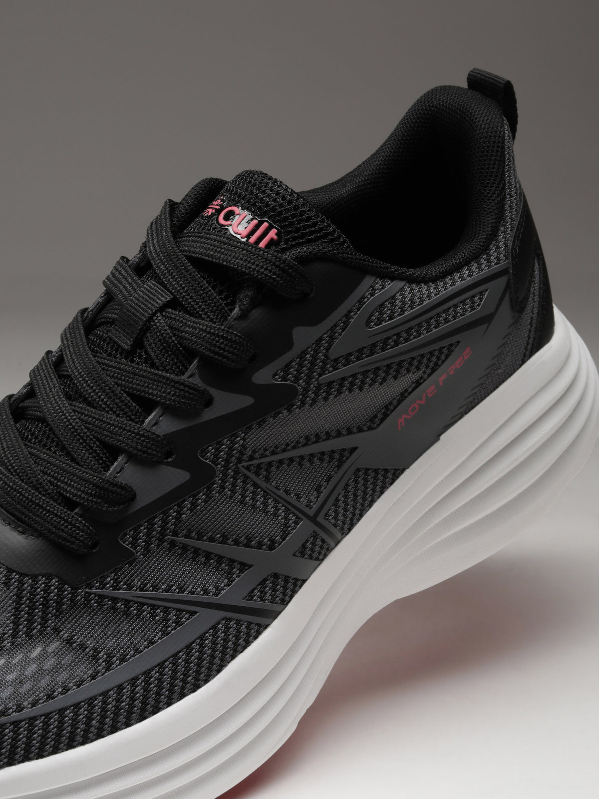 cult Women's AirStride Walking Shoes - Black