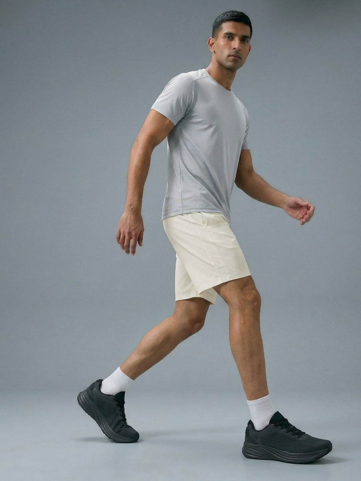 cult Men's StridePro Running Shoes - D.Grey