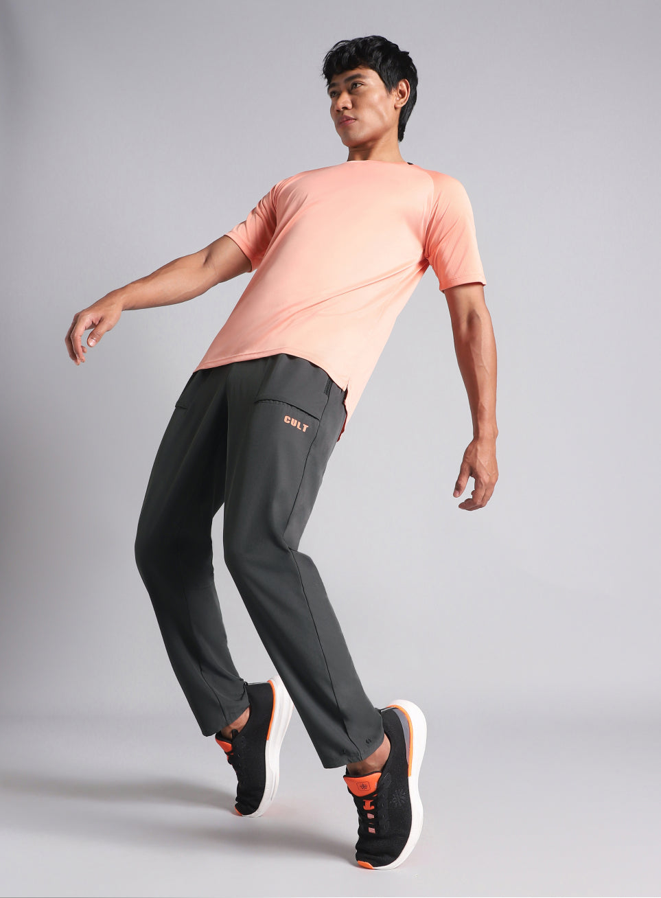 Men's Dark Grey City Commuter Trackpants