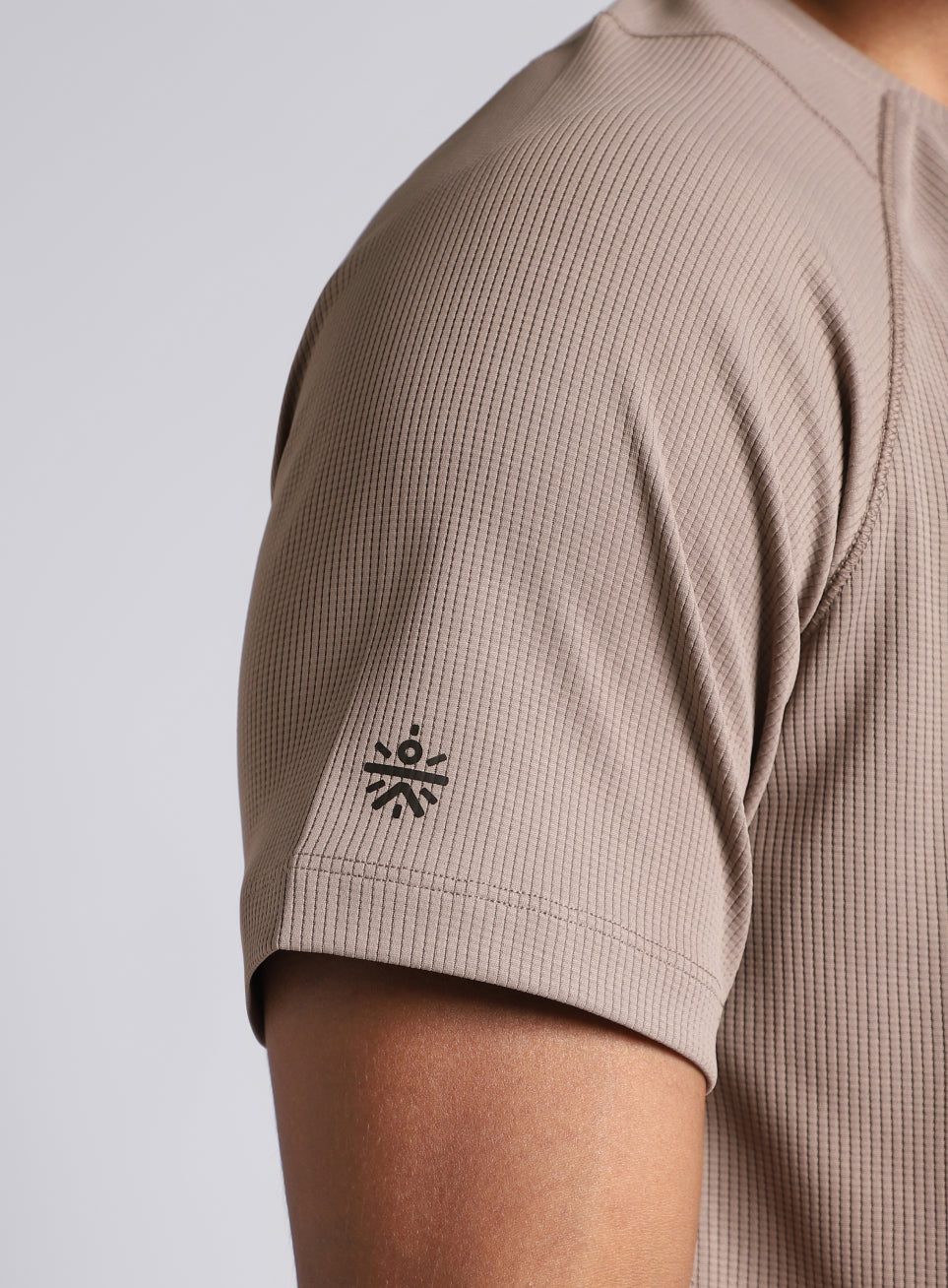 Men's Beige All Format Training T-shirt