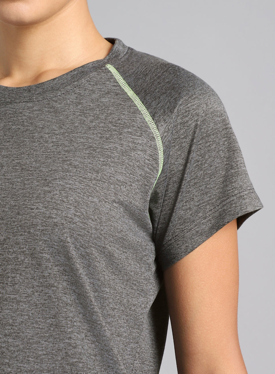 Women's Muscle Flex Dark Grey COMFORtech T-shirt