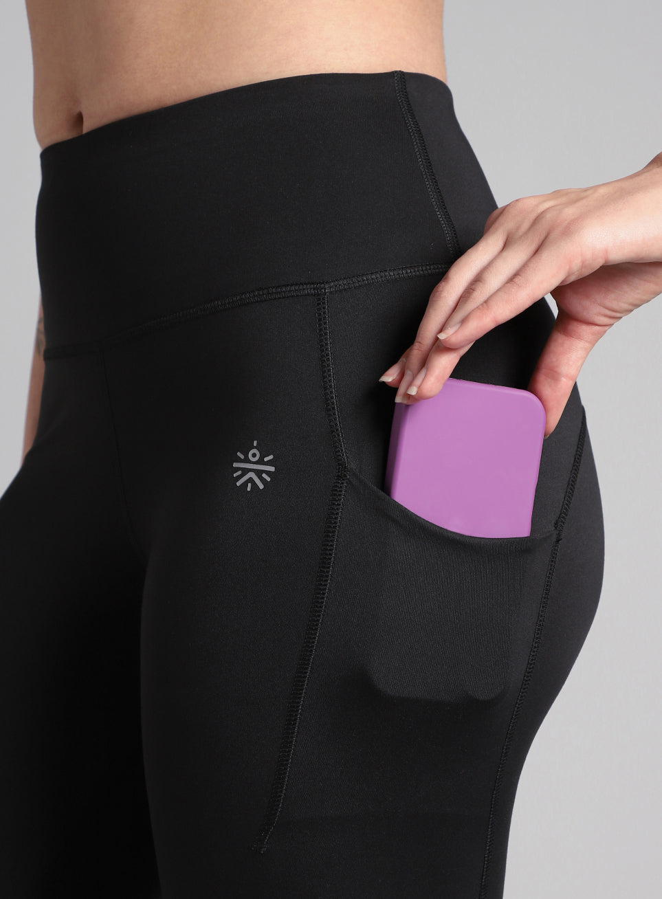Women's Black The Run Project Comflex Tights