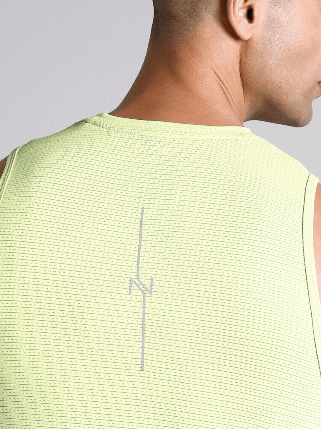 Men's Lime Everyday Runner's Tank
