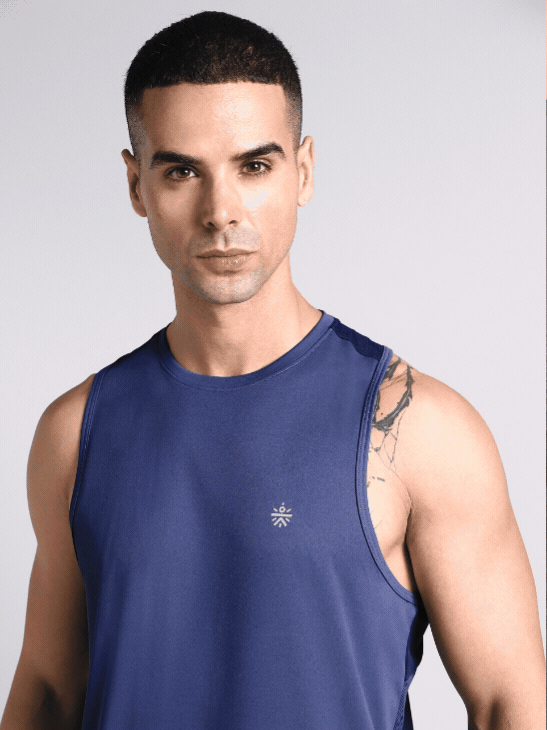 Men's Navy Urban Camo Motion Forward Running Tank