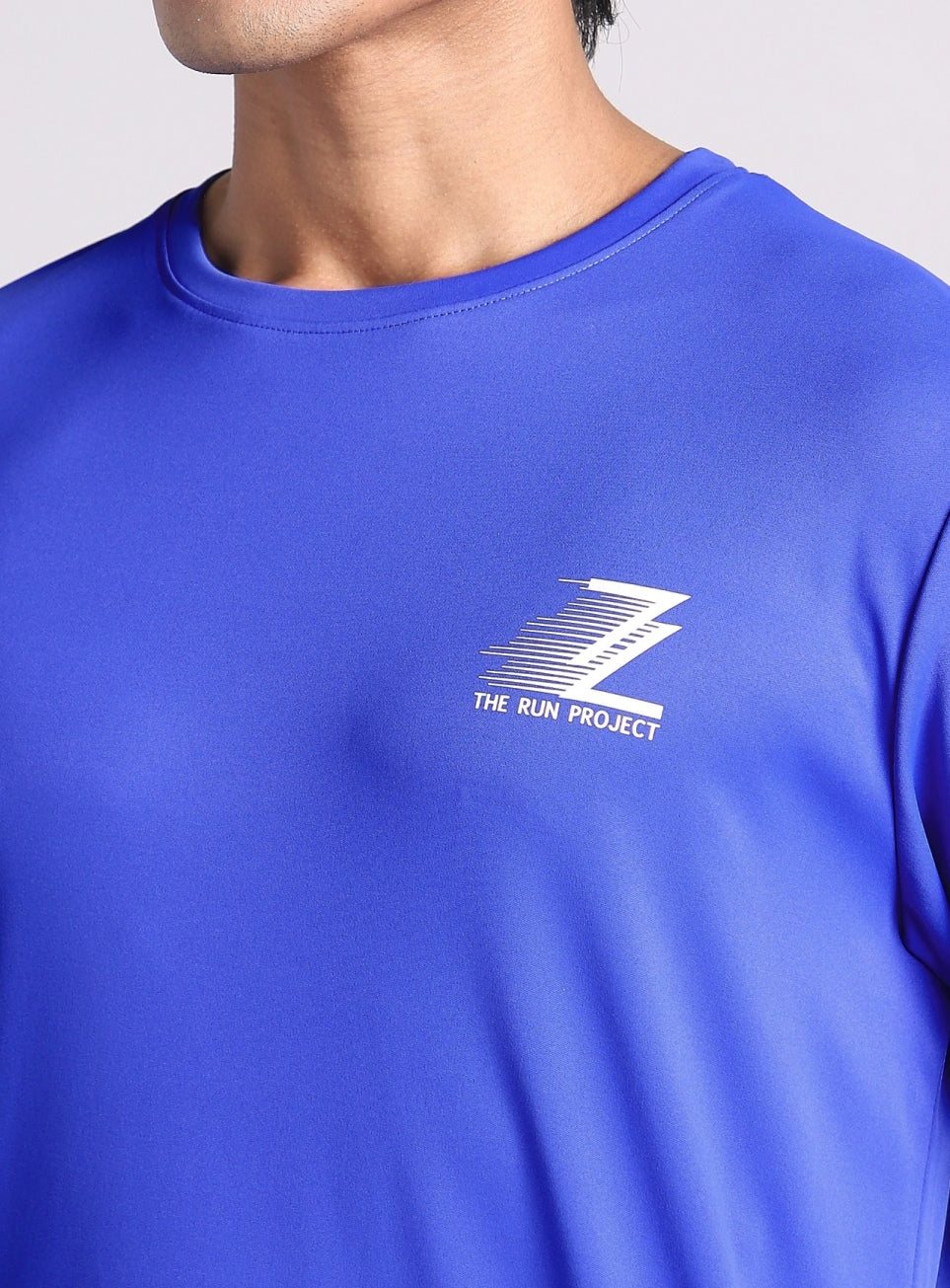 Men's Blue Runner's Essential Trail Run T-shirt