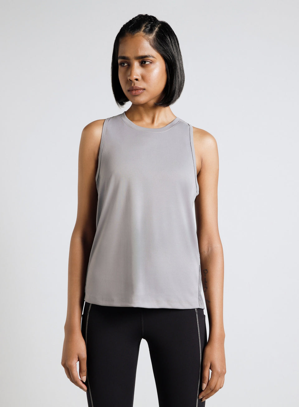 Women's Grey Urban Camo Running Tank Top