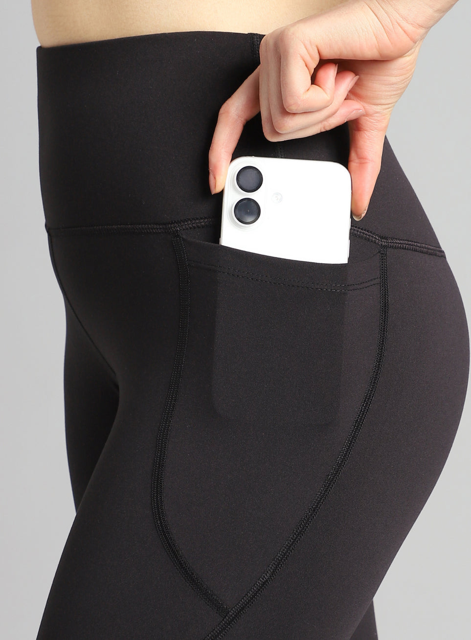 Women's Black Dance Flow Tights