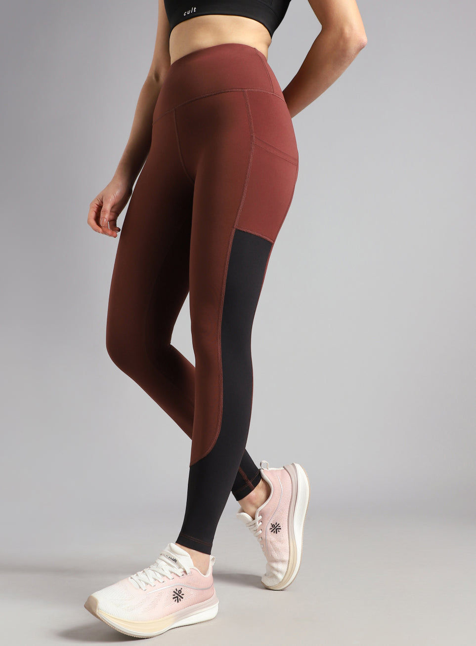 Women's Rust Dance Off Colourblock COMFLex Tights