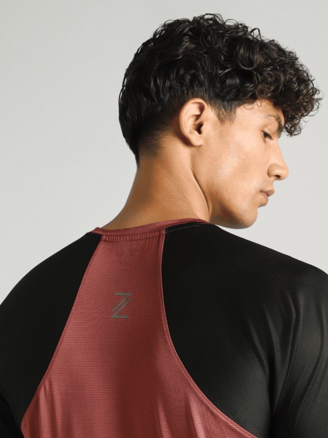 Men's Maroon Runner's Speed T-shirt
