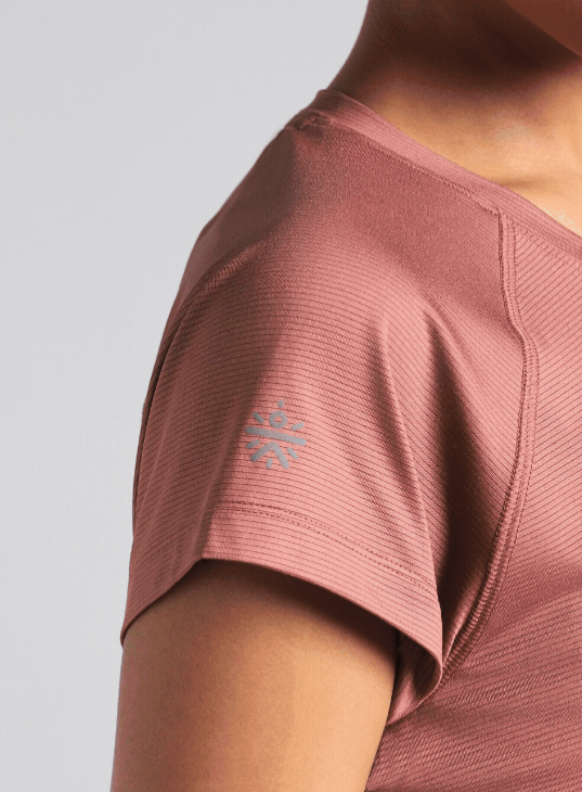 Women's Brown Spirit Run T-shirt