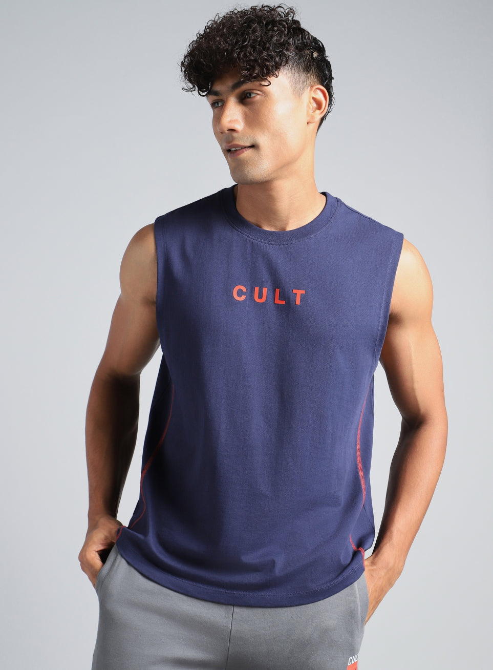 Men's Navy Chill Day Tank